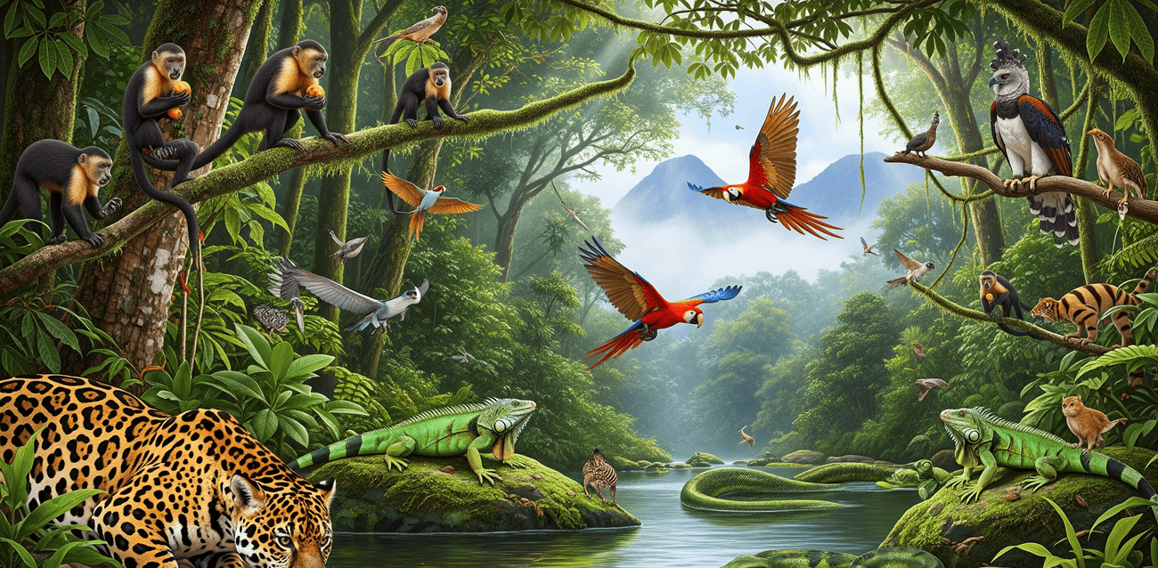 rainforest animals